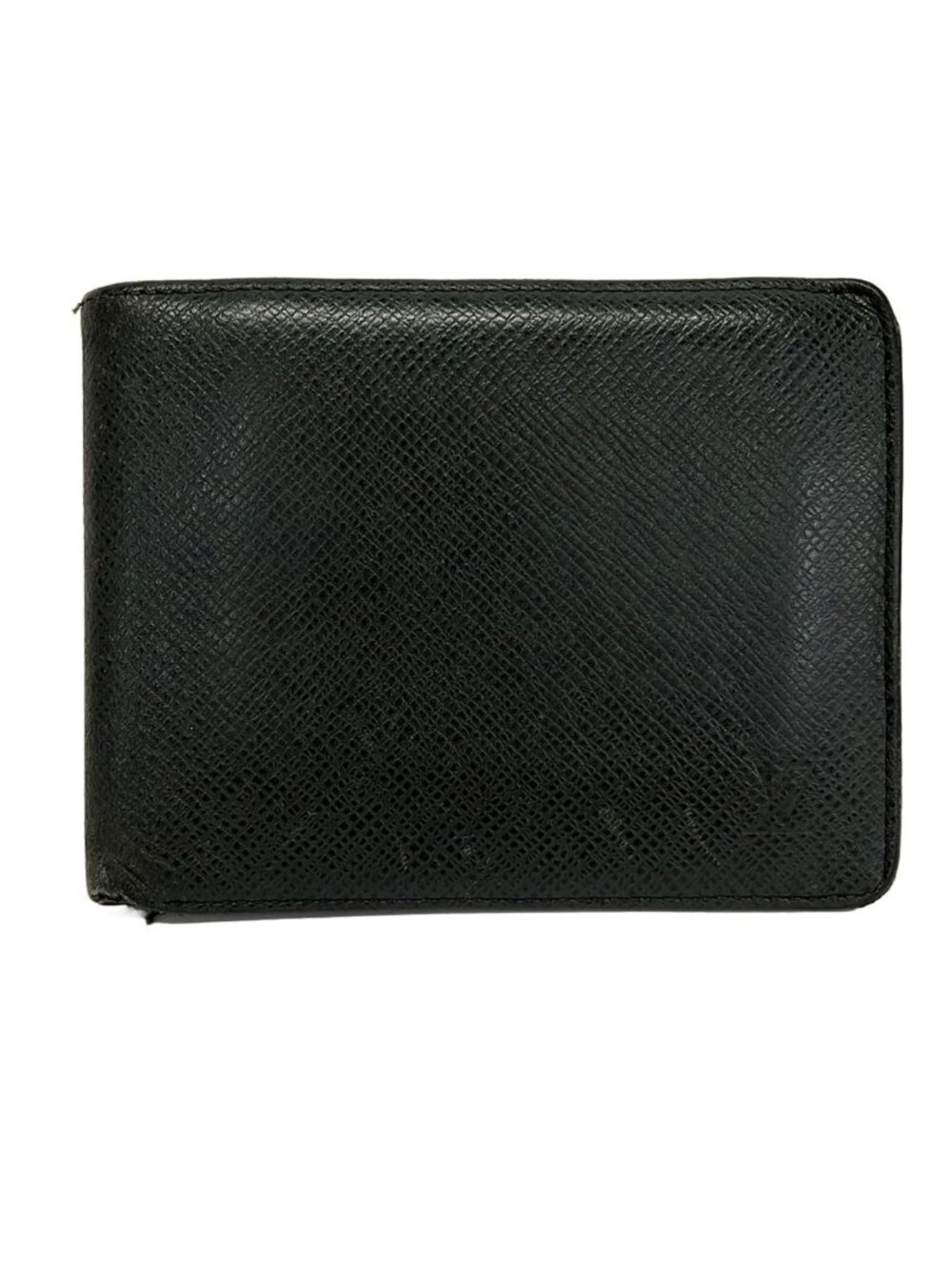 Louis Vuitton Bifold Wallet Taiga Portefeuille Florin Ardoise Leather